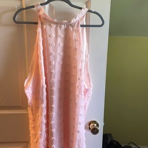 Light pink embellished dress